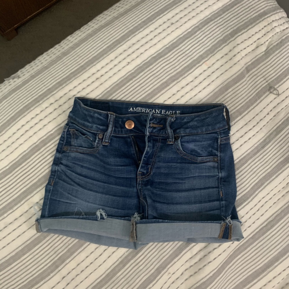 American Eagle Super Super Stretch Jean Shorts